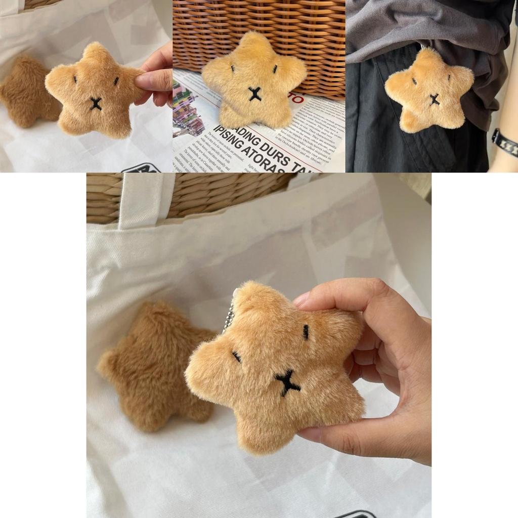 Cute Capybara Plush Keychain Toy Wholesale 10cm Height Short Plush Sound Making