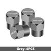 4Pcs/set Car Wheel Tire Valve Caps Air Stem Dust Covers For MG GS Pilot GT 3 6 5 7 HS ZS ZX io8