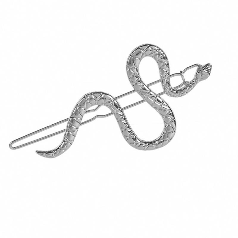 

Vintage Snake Hair pins Hair Jewelry Snake Hair Clips Silver Gold Snake Hair Barrettes Vintage Hair Jewelry 1 серебряный