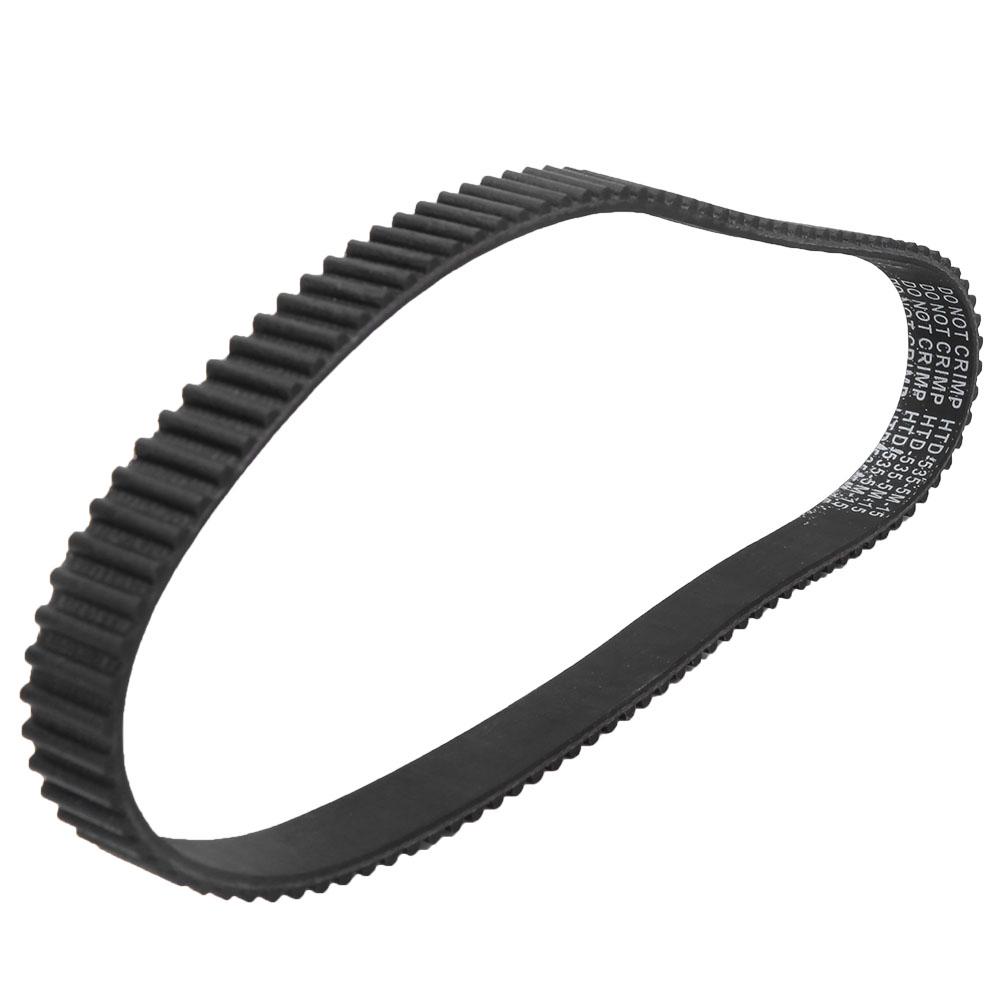 Plastic Driving Belt Band 535 5m 15 Accessory for E Scooter Electric Bike Black