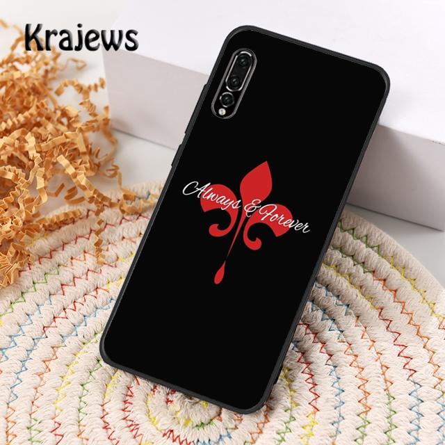 Krajews The Vampire Diaries Always And Forever Phone Case Cover For IPhone 18 16 15 SE2020 14 Plus 11 13 Pro Max 12 Mini XS Max XR