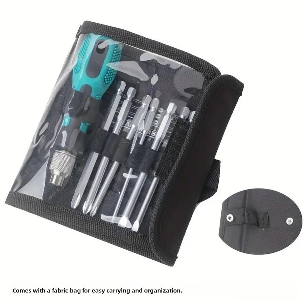 Magnetic Tip Screwdriver Set Knock-Through Handle Flat-head Screwdriver  Electronics Maintenance