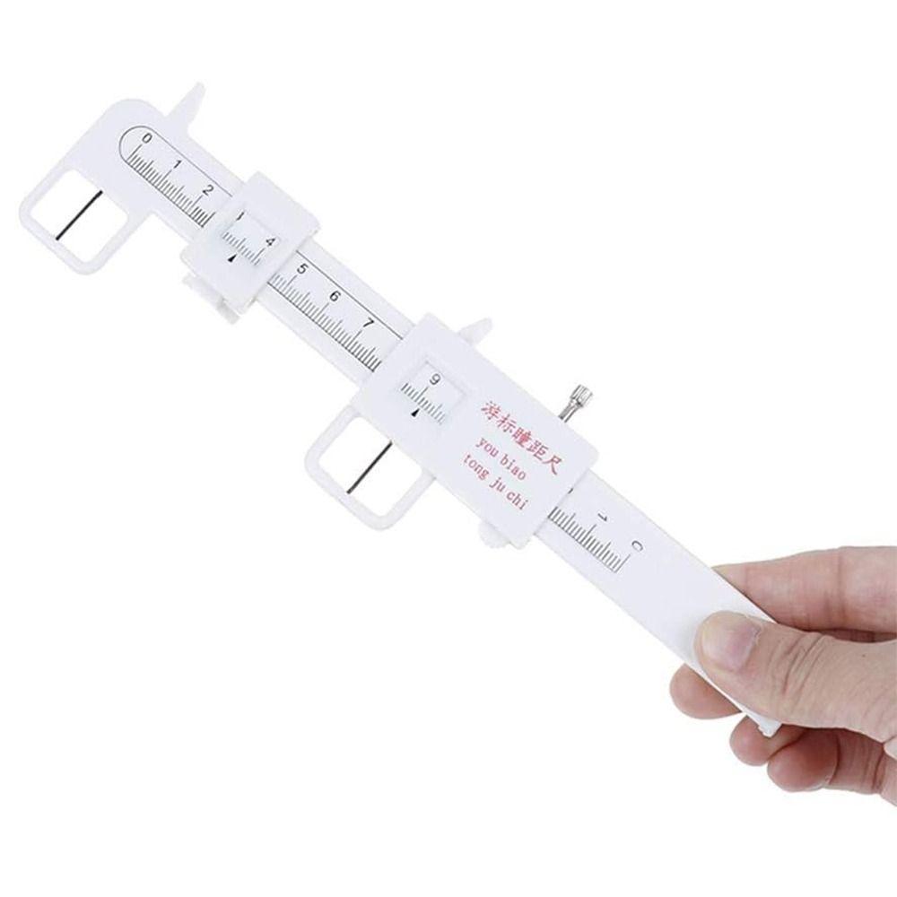 Plastic Pupil Distance Meter White Pupil Measurement Tool  Hospital, Pharmaceutical