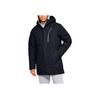 Under Armour Warm Hooded Mid-Length Down Jacket Men outerwear Black 1342699-001