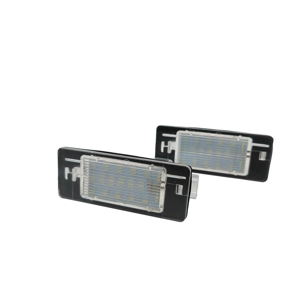 2pcs Car Tail Number Plate Lamp For Opel Vectra C Estate 2002-2008 2003 2004 2005 2006 2007 Led License Plate Light