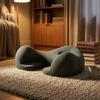 Meditation Cushion Memory Foam Contoured Seat Pillow Floor Lounger Chair