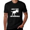 I Am A Trex I Am Invincible Tshirt T Shirts For Unisex Pack Cotton Tshirt