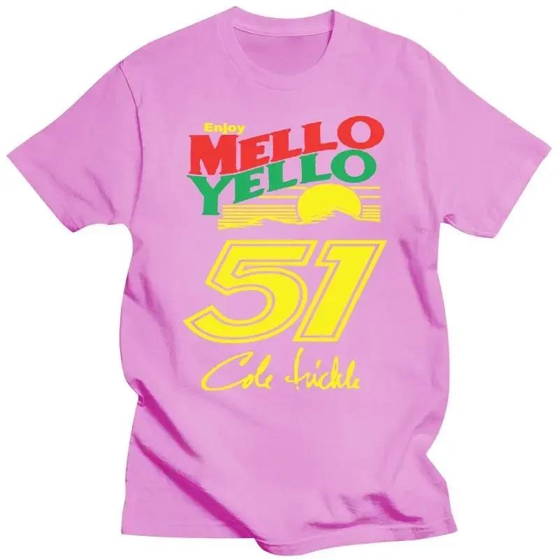 Heavyweight Informal New New 2024 Cole Trickle Days Of Thunder Mello Yello 51 Usa Size S To 5Xl TShirt En1 Popular Tee Shirt