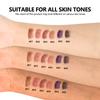 5 Shades Gradient Lip Crayon Matte Velvet Lip Liner Waterproof Non Transfer Smooth Contour Tint Black Brown Long Lasting Daily Lip Makeup Cosmetic