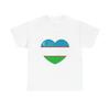 Heart Flag of Uzbekistan - T Shirt