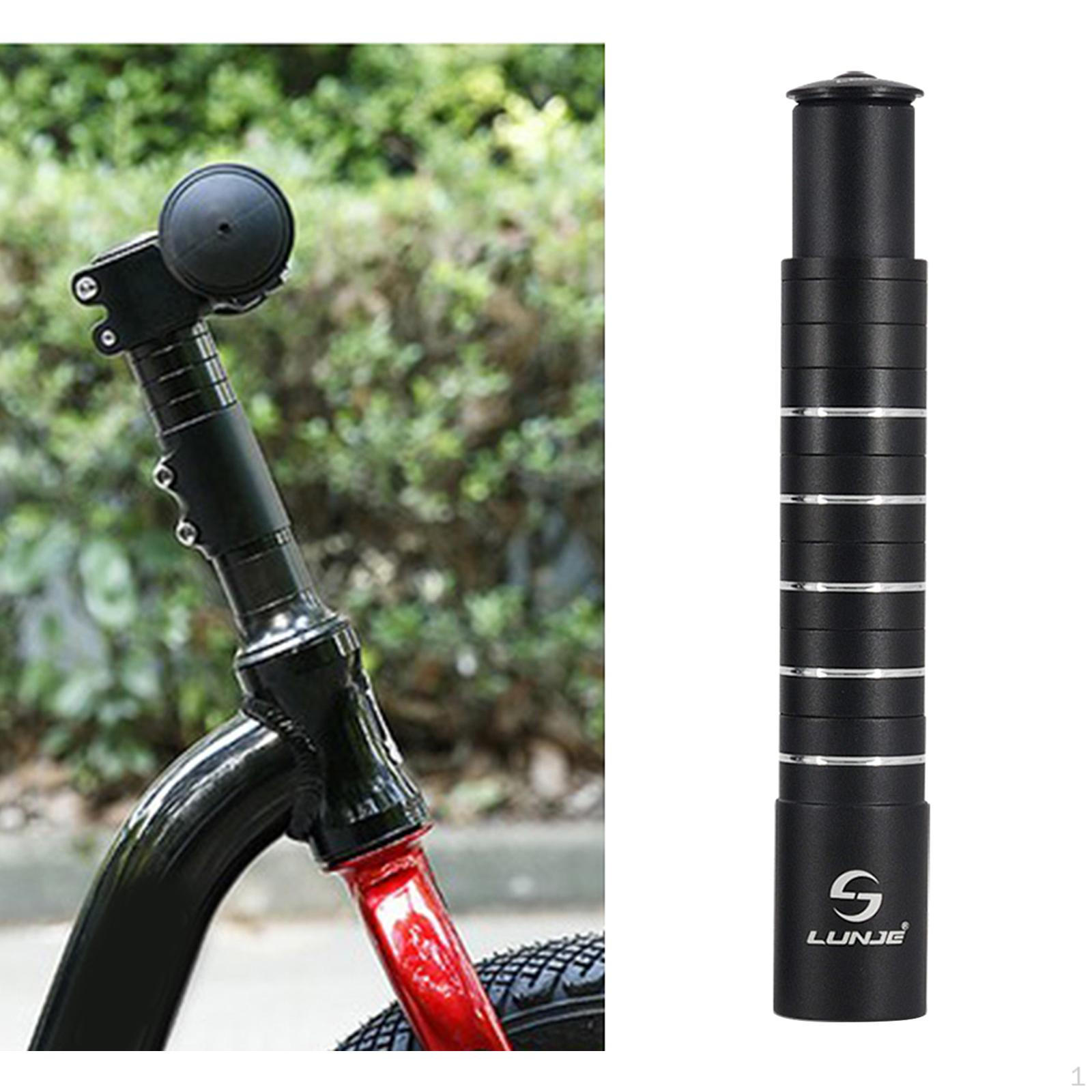

Bike Fork Stem Extender Handlebar r Adaptor Up Adapter 28.6mm Accessory 210mm