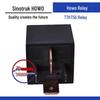 24V 70A Normally Open Relay for Sinotruk Howo T7H T5G, Model WG9716582301+011