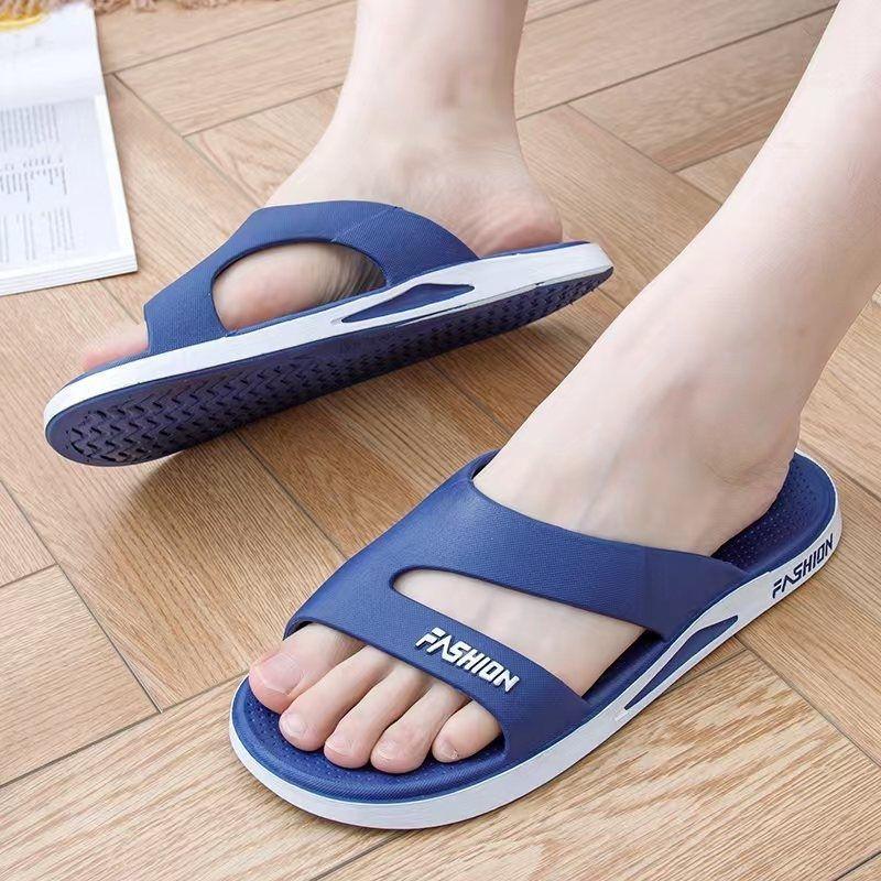 Sports Slippers Men Wear New Summer Bathroom Non-slip Cool Slippers Bath Indoor Fashion Deodorant