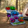 Gepersonaliseerd Custom Naam Deken - Geometry Dash Print Design, Deken voor Bank, Bed, Reizen, Kamperen - Zacht en Warm, Geweldig Cadeau