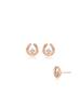Stonehenge Silver Earrings Sc1445