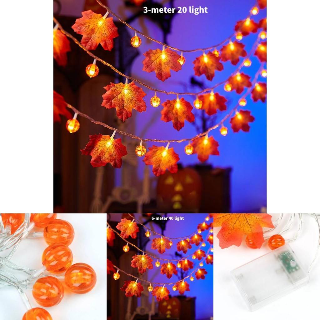 Led Halloween String Lights With Colorful Pumpkins Ghosts And Bats For Festive Decor