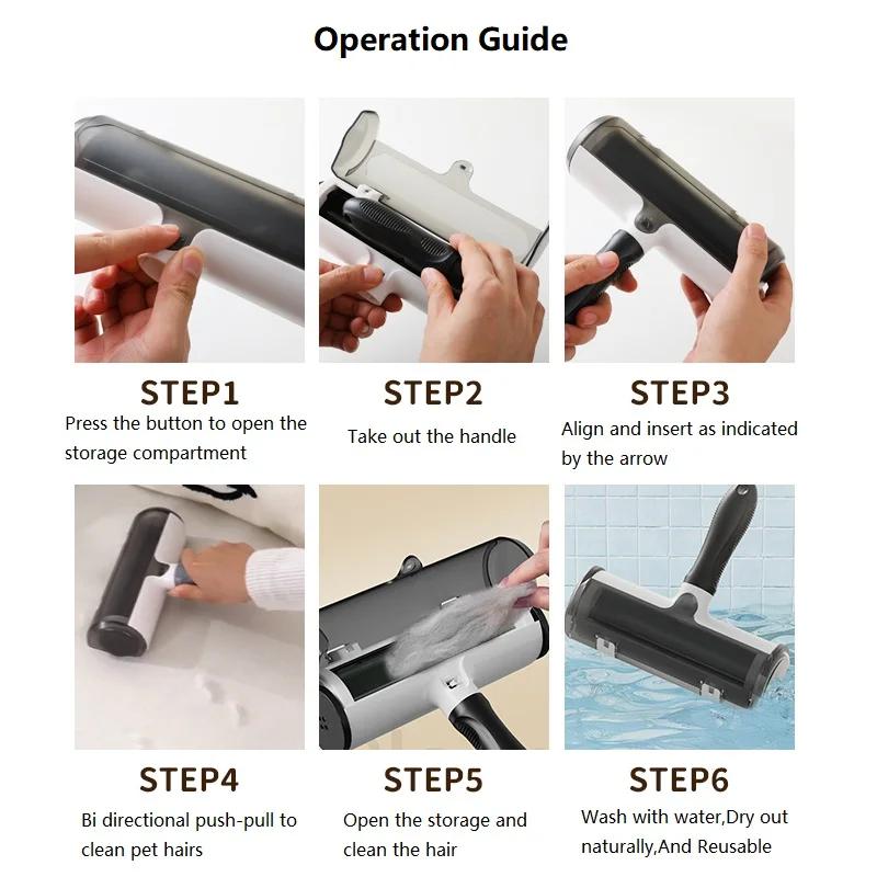New thickened and durable household roller lint remover, hair removal brush, clothes lint brush, hair cleaning tool