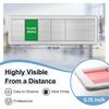 Office Door Sign With Adjustable Stand, 6 Options Privacy Slider Do Not Disturb, Please Knock, In A Meeting, Out Of Office, Working Remotely, Back
