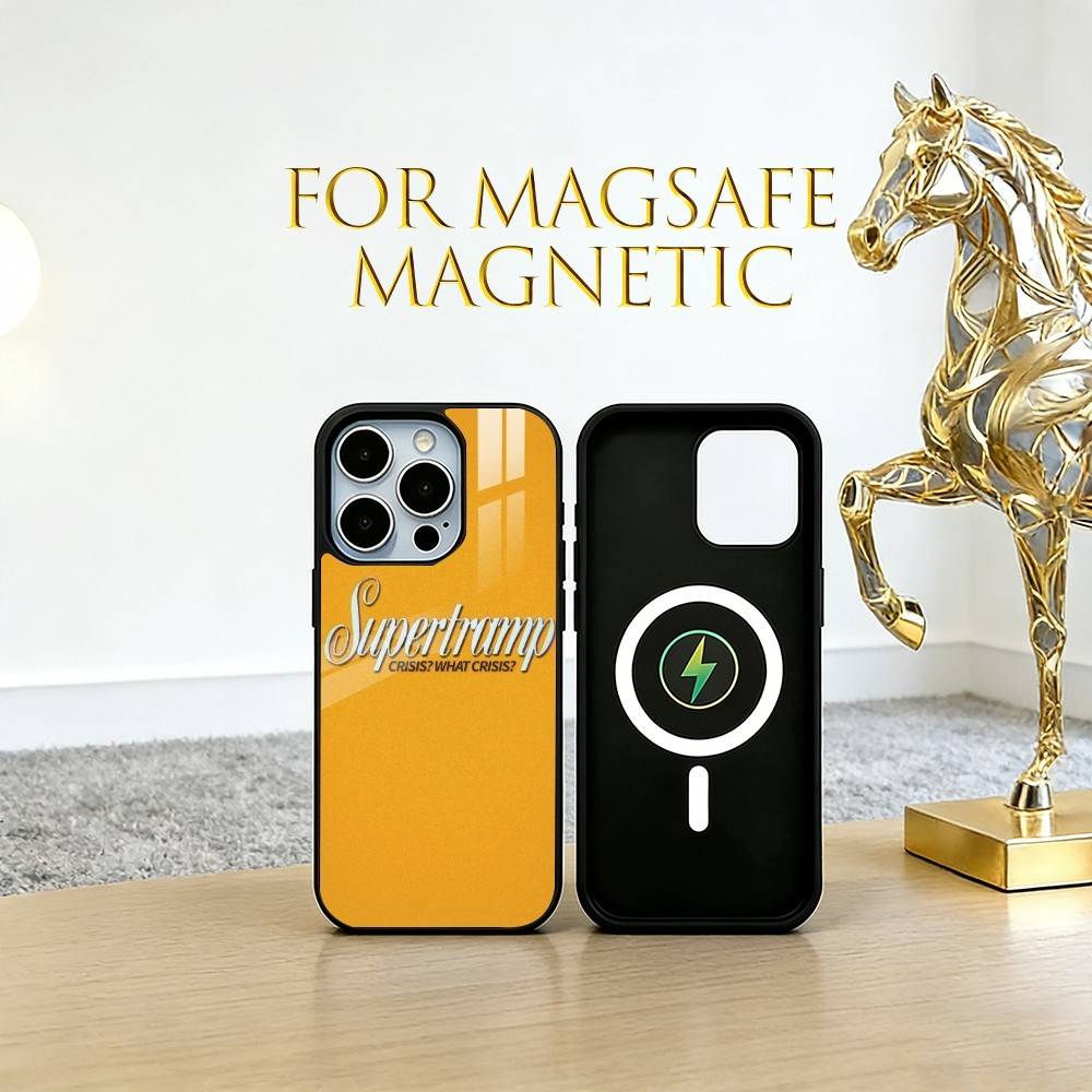 Supertramp Breakfast in America Phone Case For iPhone17,16,15,14,13,12,11 Plus,Pro Magnetic For Magsafe Wireless Charging