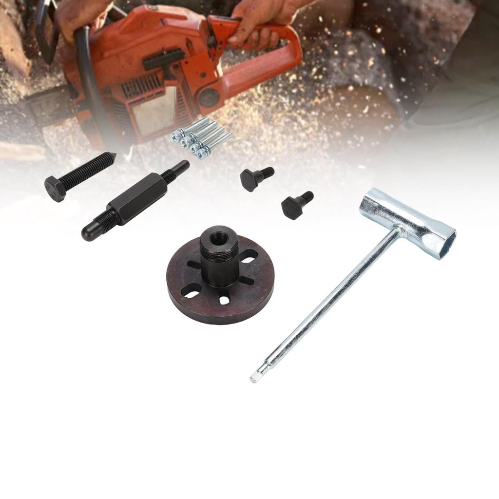 Kolbenstopp Kupplung Schwungrad Demontagewerkzeug Stahl Kettensäge Kupplung Entfernung Demontagewerkzeug für MS070 MS090 für 137 350 61