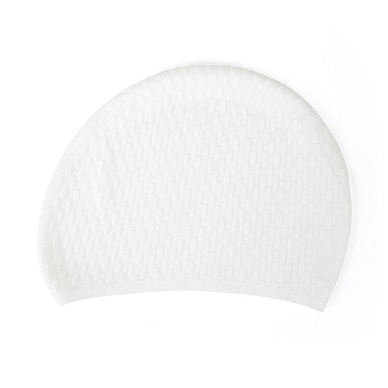 Premium Unisex Oversized Silicone Swim Cap for Long Hair - Waterproof & Stylish