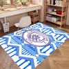 Manchester City FC Print Rug, Washable Floor Carpet, For Entryway Dorm Laundry Room Office Study, Home Decor Birthday Christmas Gift