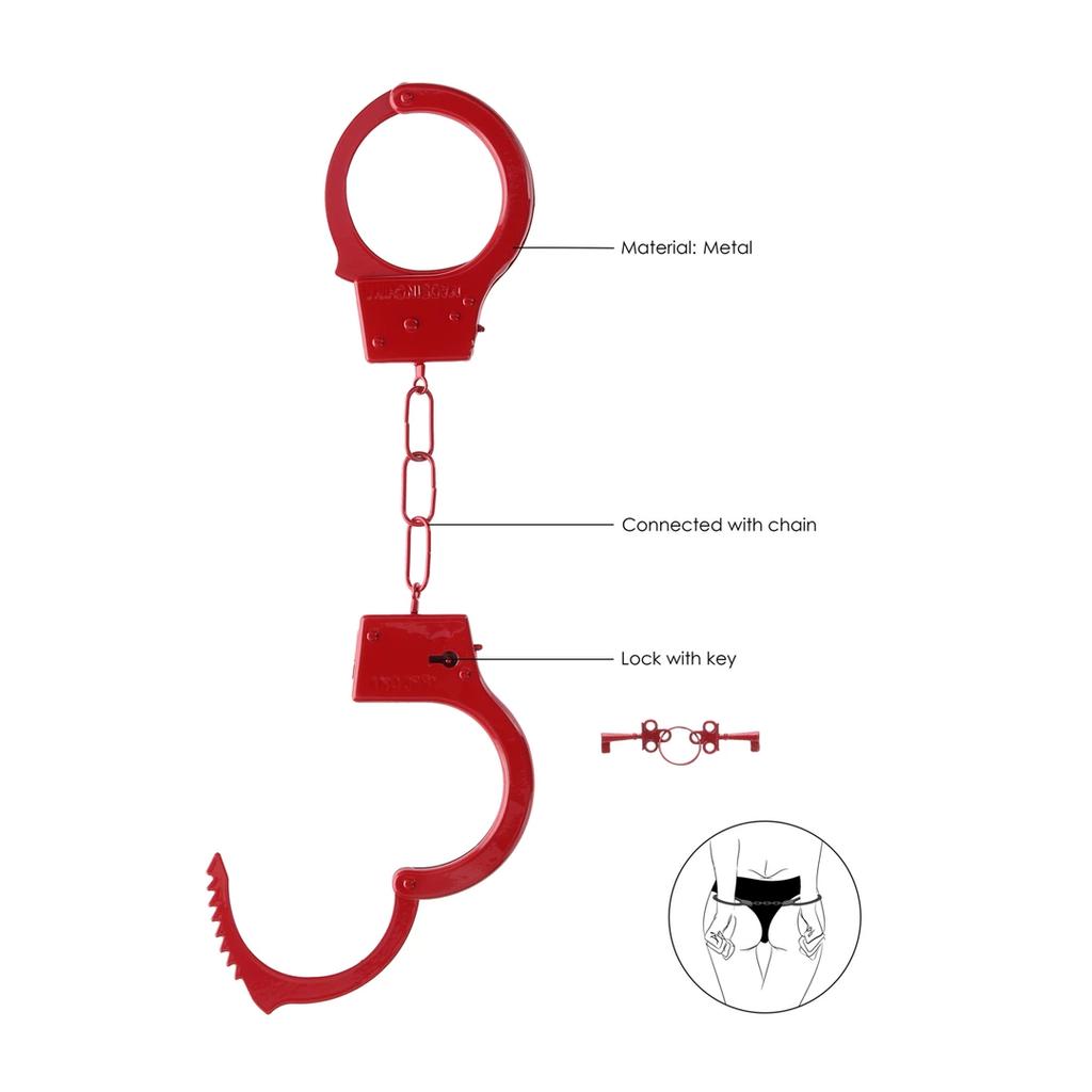 Ouch! - Beginner Handcuffs - Metal
