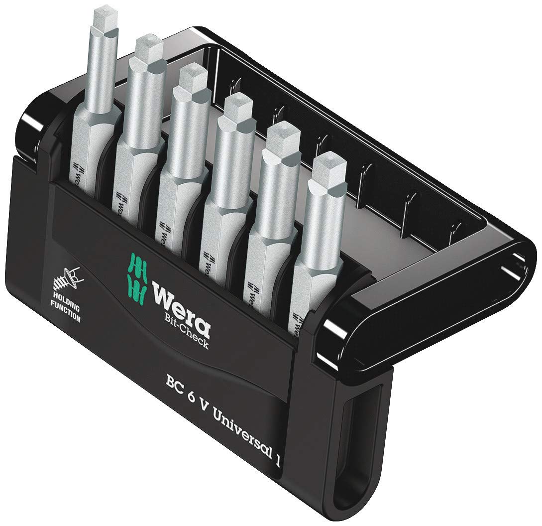 

WERA bit check 6 piece V series bit set 056478