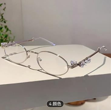ins tide joint sunglasses women sunglasses men diamond oval yk Internet celebrities