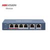 HIKVISION DS-3E0106SP-E(B) Desktop PoE Switch