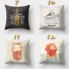 Office Pillow Creative Home Sofa Pillow Case Yiwu Pillow Cartoon Pattern