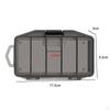 Fishing Tackle Box 5 Grids Compact Multifunctional Storage Tools