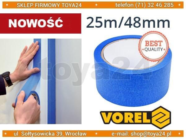 Blue masking tape 25m/48mm 75122 VOREL