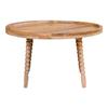 Mango Wood Coffee Table Ø 60 X 35 Cm