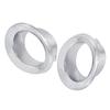 1Pair Front Fog Light Trim Bezel Chrome Base For MINI For COOPER 4Cyl 1.6L Base 05-08 Direct Replacement Exterior Parts