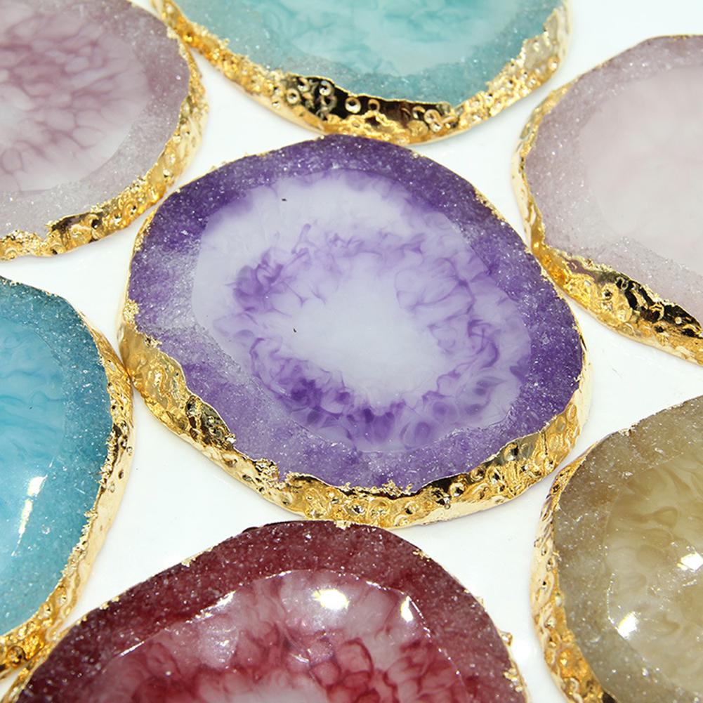 Yousheng Resin Nail Art Gel Polish Color Palette Display Board Holder Plate Manicure Tool