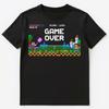 Pickleball Retro Gaming Style Unisex T-Shirt