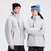 Unisex 3-in-1 Detachable Fleece-Lined Outdoor Jacket