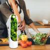 Refrigerator Herb Crisper Saver Pod Container Vegetable Preserving Bottle Keep Herb/Cilantro/Mint/Parsley/Asparagus