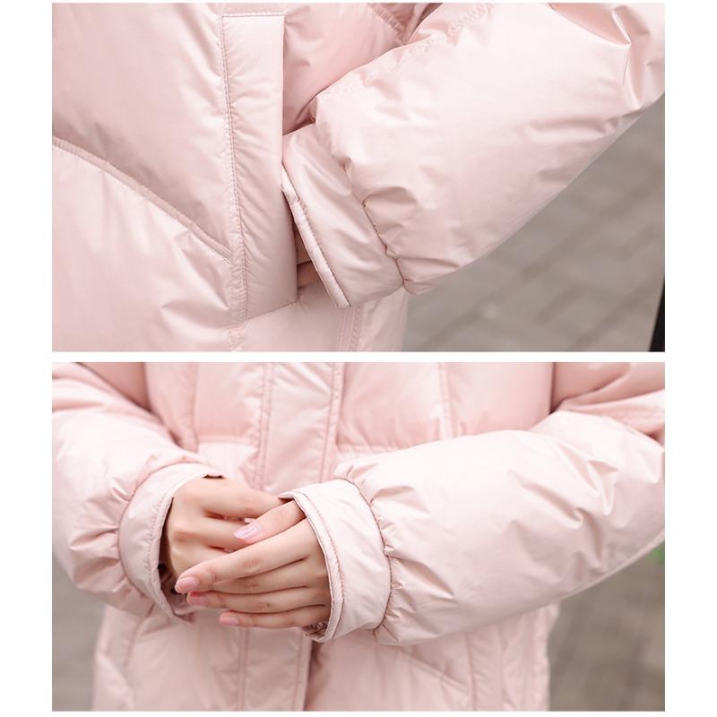 Winter Down Jacket for Women Casual Loose Hooded Thick Warm Coat