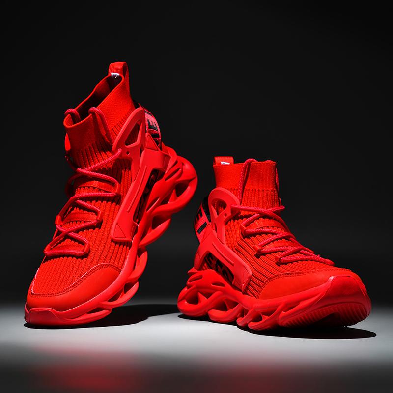 Pánské boty na vysokém podpatku, kotníkové boty, pohodlné a lehké sportovní boty pro muže, tenisové boty, turistické boty, sportovní obuv, velká velikost 46, ležérní boty, pohodlné boty na běhání, tenisky, běžecké boty, sportovní obuv.