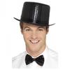 Smiffys Unisex Adult Sequin Top Hat