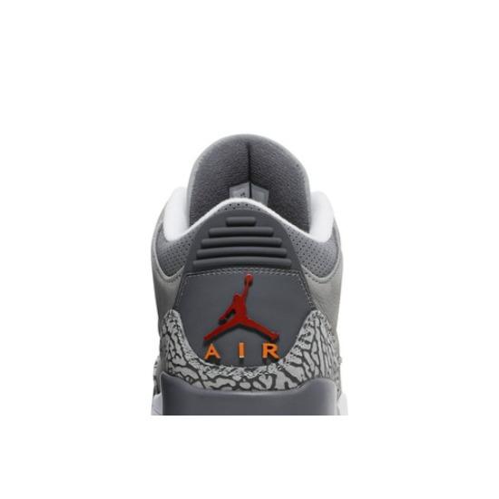 Air Jordan 3 Mid Cool Grey 2021 Men's Retro Sneakers CT8532-012