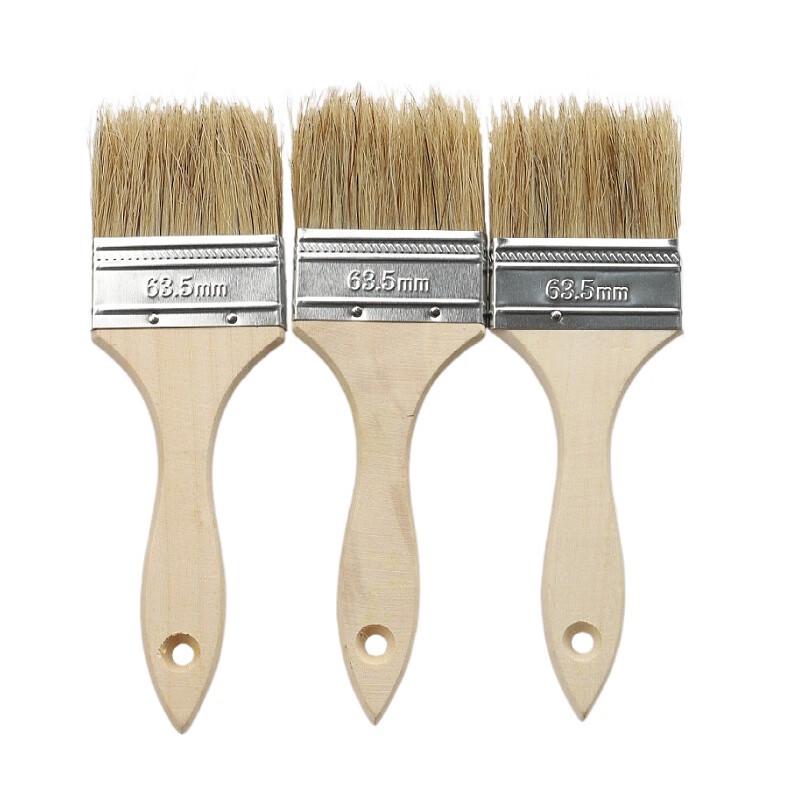 Yunka Wooden Handle Boar Bristle Brush Set