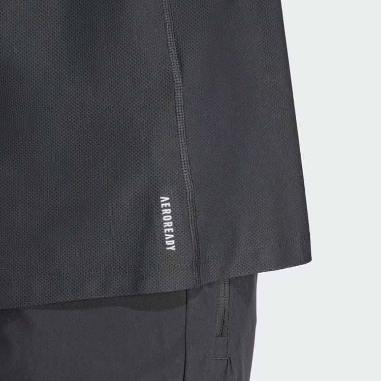 adidas Own The Run T-shirt da uomo Nera IN1500