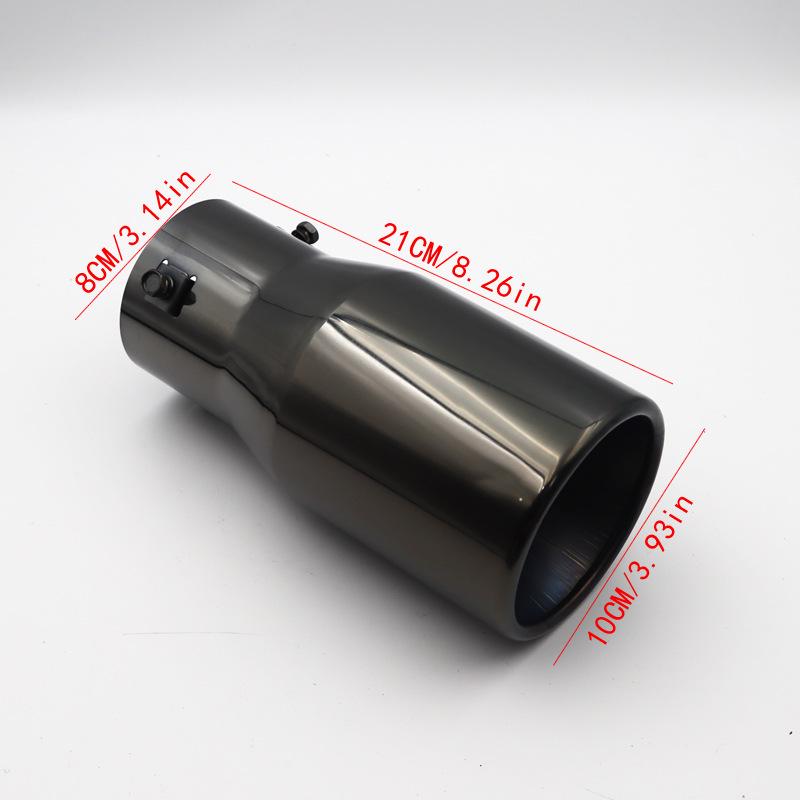 Stainless Steel Tailpipe for Crown 07-17, Camry 10-18, Reiz S6 18, Prado 2700