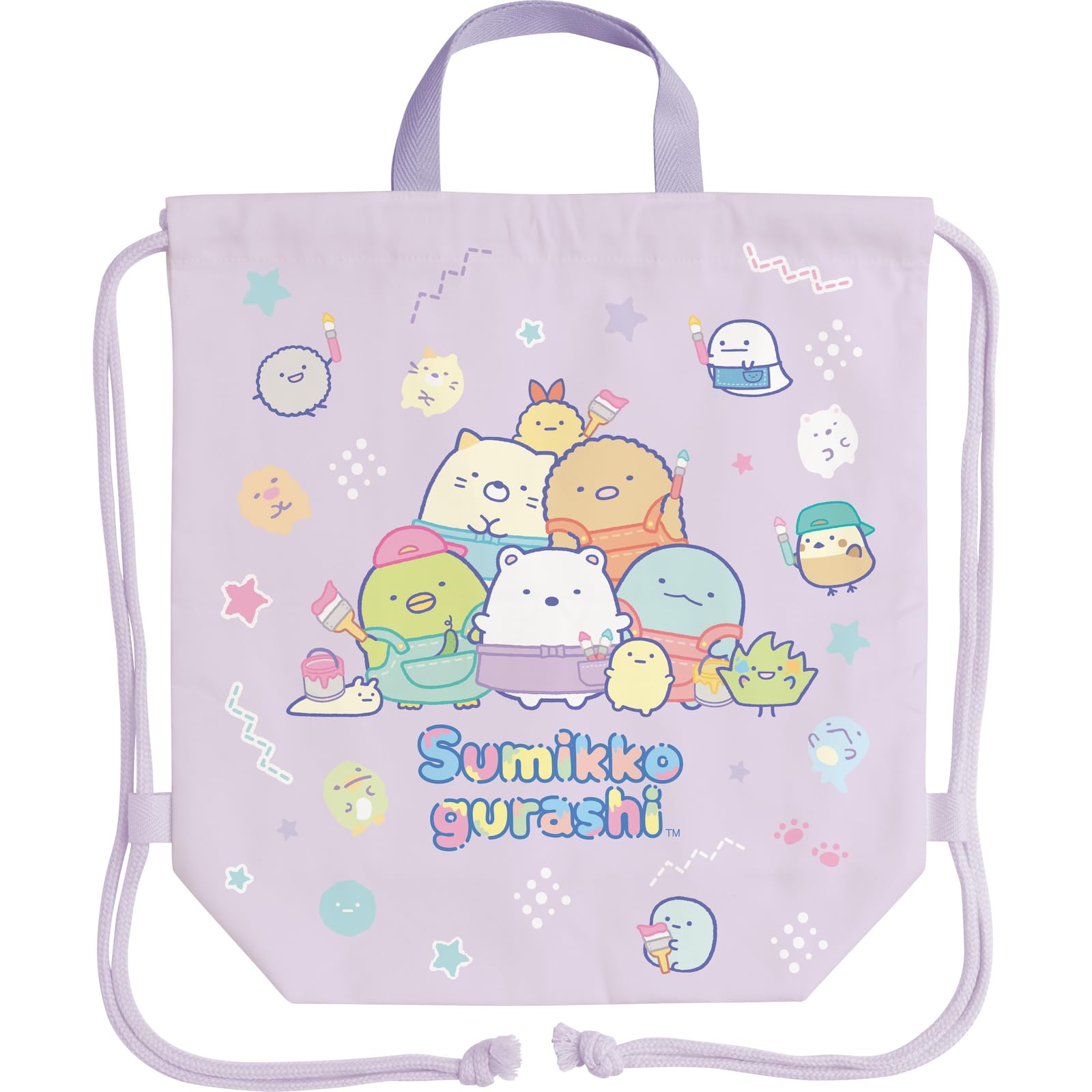 

Go Go School Sumikko Gurashi Drawstring Bag L CA48201 San-X