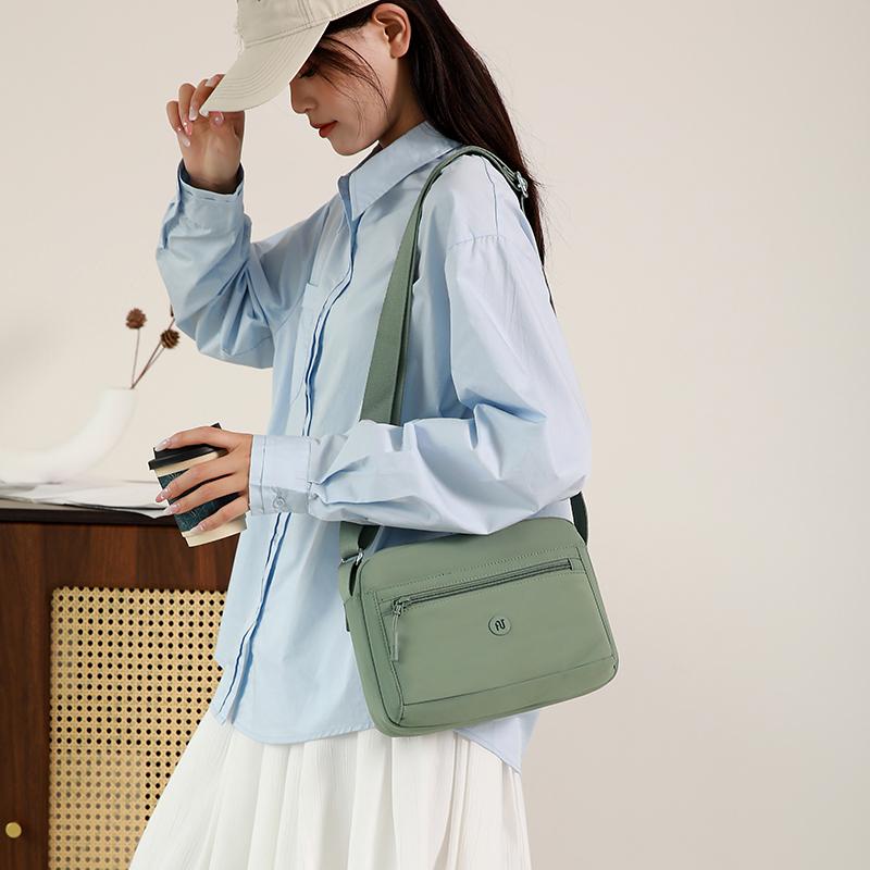 Schultertasche Damen Umhängetasche Einfarbige Muttertasche