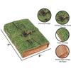 Handmade Leather Bound Journal: Vintage Deckle Edge Paper Grimoire