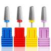 1pc 5 In 1 Tungsten Steel Nail Drill Bits, for Electric Nail File Manicure Machine, Professional Nail Art Drill Bit Set